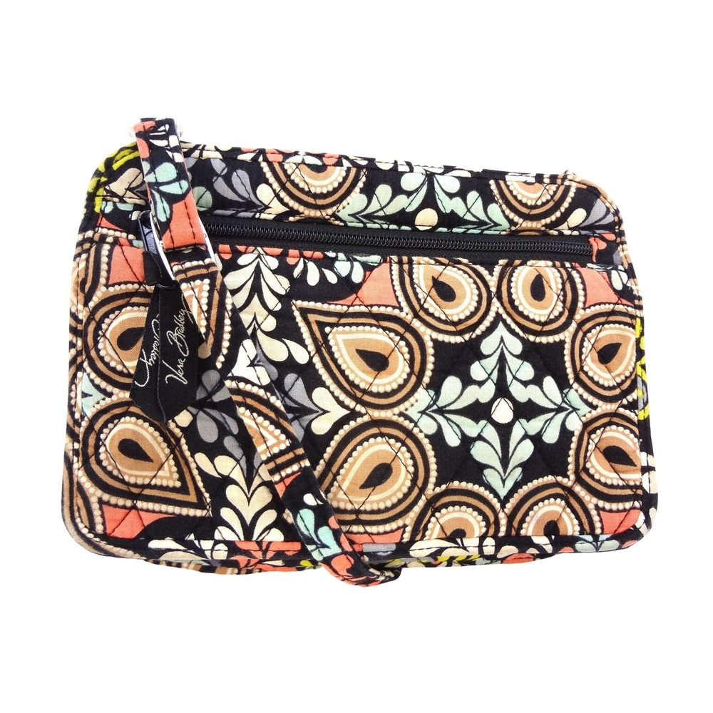 Vera Bradley Sierra Mini-Hipster Crossbody Floral/Paisley Multi-color Quilted